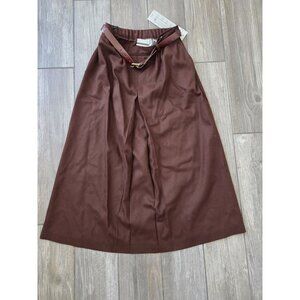 Koret Career Wool Pleated Midi A Line Skirt Vintage. Still With Tag! Sz 12